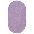 Capel Rugs Spring Bouquet 3x5 Oval Lilac Area Rugs