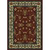 Carpet Art Deco Life 8 X 10 Indian/red Areq Rugs