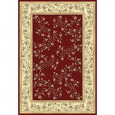 Central Eastern Inspirations - Seville 7 X 11 Seville Red Area Rugs