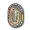 Colonial Mills, Inc. Cottage Solace 6 X 9 Oval Keepsake Area Rugs