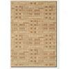 Couristan Charisma 4 X 5 Abstract Gingham Ivory Beige Area Rugs