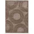 Couristan Focal Point 2 X 6 Runner Erosion Mocha Area Rugs