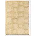 Couristan Focal Point 2 X 6 Runner Balance Ivory Area Rugs
