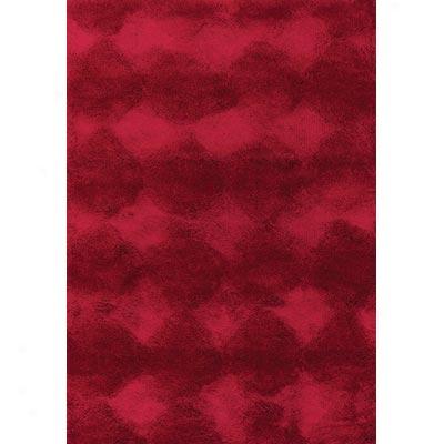 Couristan Focal Point 5 X 8 Precision Red Area Rugs