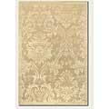 Couristan Impressions 4 X 6 Antique Damask Gold Ivory Area Rugs