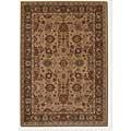 Couristan Pera 3 X 8 Runner All Over Mashhad Fawn Chocolate Area Rugs