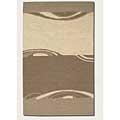 Couristan Super Indo-natural 4 X 6 Eclipse Beige Superficial contents Rugs