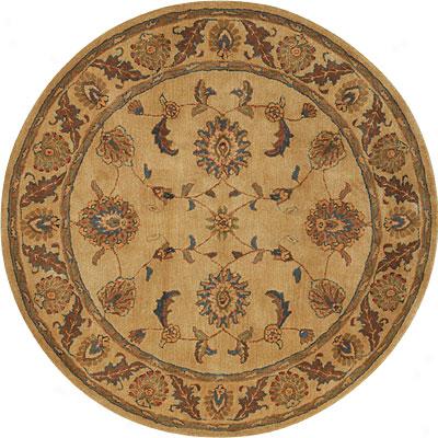 Dynamic Rugs Charisma 5 Round Beige Area Rugs