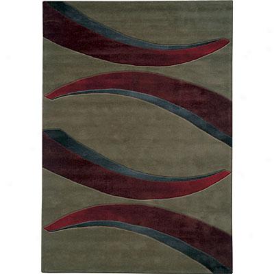 Dynamic Rugs Mystique 5 X 8 Thyme Area Rugs