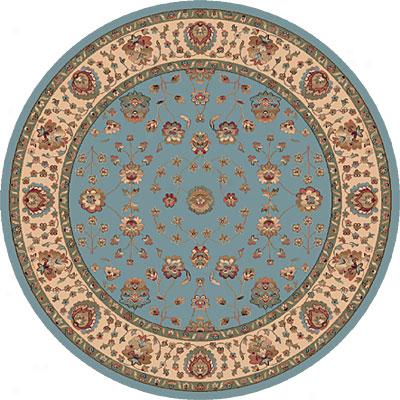 Dynamic Rugs Radiance 8 Ft Round Blue Superficial contents Rugs