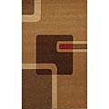 Foreign Accents Bistro Loft 5 X 8 Bistro Brown Area Rugs