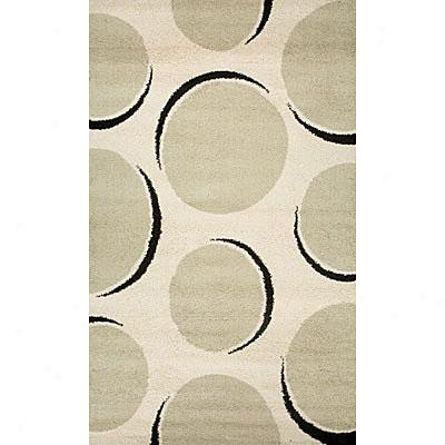 Foreign Accents Bistro Luxe 8 X 11 Bistro Lux Beige Area Rugs