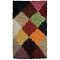 Foreign Accents Jubiliee Leather Shag 5 X 8 Jubilee Multi Coloredd Area Rugs