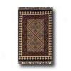 Hellenic Rug Imports, Inc. Antique Kilim 5 X 8 Everest Charcoal Area Rugs