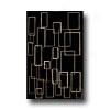 Hellenic Rug Imports, Inc. Napoli 5 X 8 Boxes Black Superficial contents Rugs
