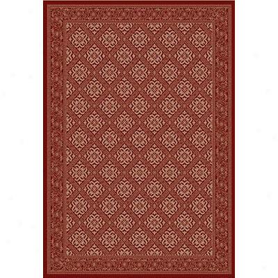 Kane Carpet Grand Elegance 8 X 11 Warm Feelings Scarlet Sparkle Area Rugs