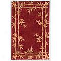 Kas Oriental Rugs. Inc. Sparta 7 X 9 Sparta Red Bamboo Double Border Area Rugs