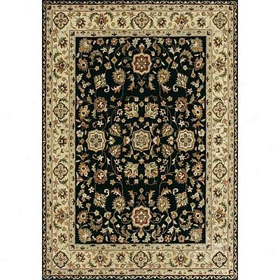 Loloi Rugs Yorkshire 8 X 11 Black Ivory Area Rugs