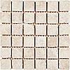 Megatrad eCorp. Maya Mosaico 13 X 13 Tiksl Avorio Ivory Tile & Stone