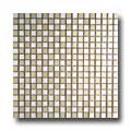 Metal Border Pure Metal Mosaic .5 X .5 Scacchi Crema Tile & Stone