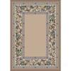 Milliken English Floral 8 X 8 Square Pearl Mist Area Rugs