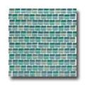 Original Style Offset Sky Mixed Clear Mosaic Hudson Tile & Stone