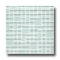 Original Style Random Pattern Clear & Frosted Mosaic Volta Tile & Stone