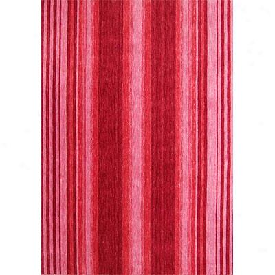 Rug One Imports Striations 5 X 7 Scarlet Area Rugs