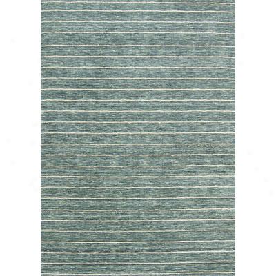 Rug One Imports Striations 5 X 7 Light Blue Area Rugs