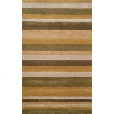 Trsns-ocean Import Co. Oslo 5 X 8 Stripes Sage Area Rugs