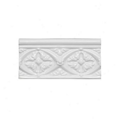 Adex Usa Neri Listello Byzantone 3 X 6 White Tile & Stone