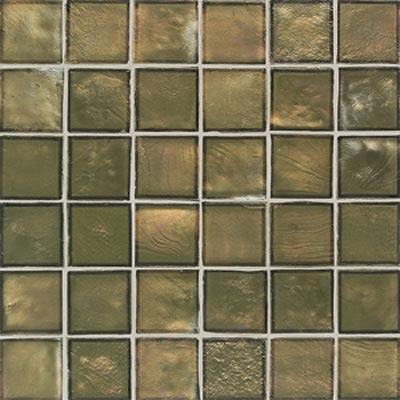 American Olean Candalar aGlass Square Inlaid English Ivy Tile & Stone