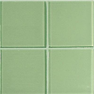 Casa Italia Crystal-c Trasparenze Glossy 4 X 4 Green Tile & Stone