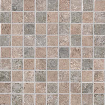 Cerdomus Sarayi Mosaic 12.8 X 12.8 Mosaico Mix Scuro Tile & Adamant