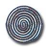 Colonial Mills, Inc. Montage 4 X 4 Round Lapis Blue Area Rugs