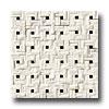 Crossville Labyrinth Split Mosaic White/black Tile & Stone