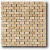Daltile Champagne Gold Brick Joint Mosaic 1/2 X 1 Champagne Gold Brick Joint Tile & Stone
