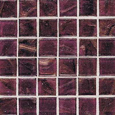 Daltile Elejental Glass Mosaic 3/4 X 3/4 Cranberry Crush Tile & Stone