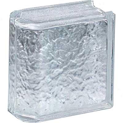 Daltike Glass Block Icescapes 8 X 8 Icescapes Endblock Tile & Stone