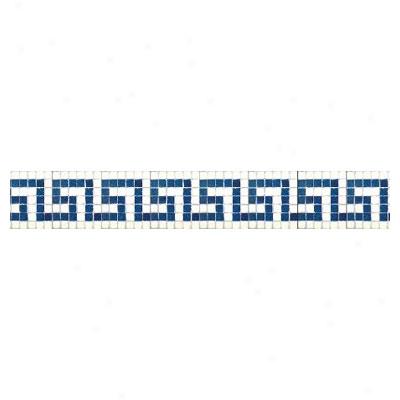 Daltile Glass Mosaic 6 Greek Key Five Tile & Stone