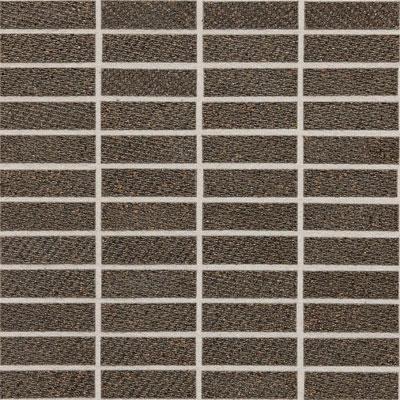 Daltile Idemtity Building Visual Mosaic Unpolished Oxford Brown Tile & Stone