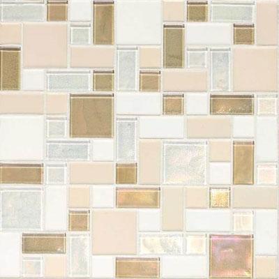 Daltile Keystones Coastal Random Block Cocnut Beach Mingle Tile & Stone