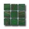 Diamond Tech Glass Mosaic Glass Series - Gold Vein Forest Green Tile & Stone