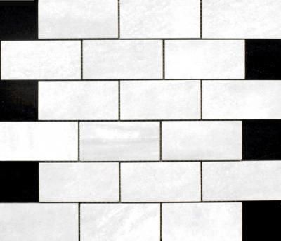 Edilcuoghi Ceramiche Easy Marble Mosaic 2 X 4 White Tile & Stone