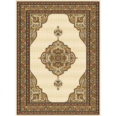 Home Dynamix Transverse Woven Legeends 5 X 8 Ivory 6513 Area Rugs