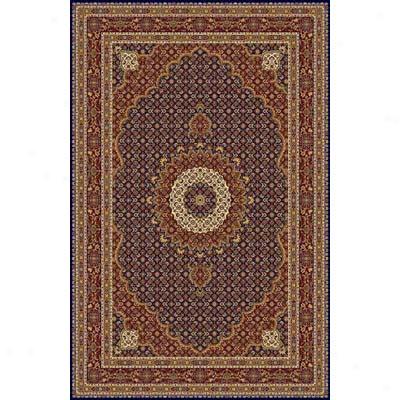 Home Dynamix Regency 4 X 5 Navy Blue 8304 Area Rugs