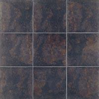 Interceramic Iron Slate 17 X 17 Imperial Black Tile & Stone