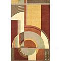 Kas Oriental Rugs. Inc. Signature 9 X 13 Signature Rust/coffee Art Deco Area Rugs