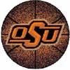 Logo Rugs Oklahoma State University Oklahoma State Basketball 4 Ft Area Rugs