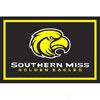 Logo Rugs Southerly Mississippi University Southern Mississippi Area Rug 3 X 5 Area Rugs